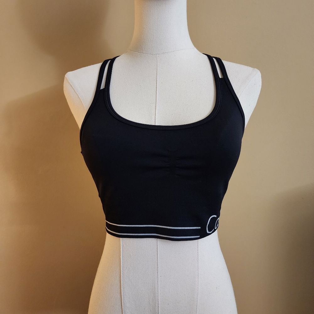 Calvin Klein Criss-Cross Sports Bra, Women's Medium - Picture 5 of 10